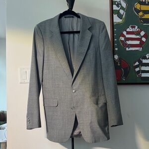 Yves Saint Laurent Classic Gray Blazer